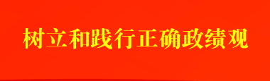 樹立和踐行正確政績觀